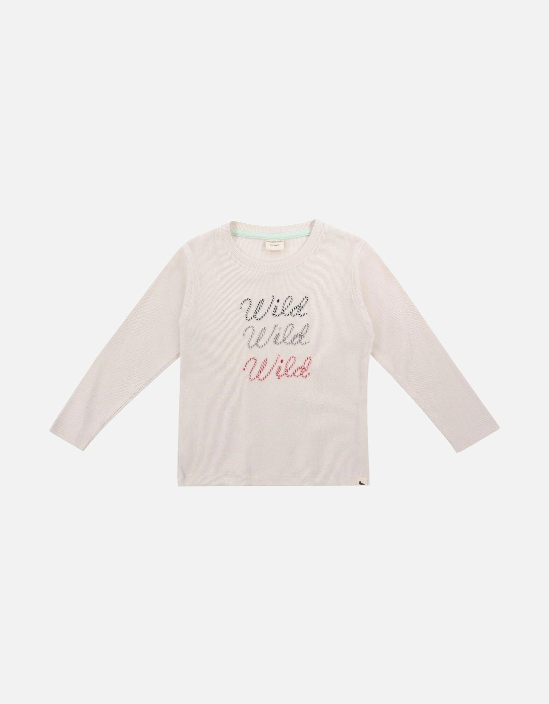 Kids Wild Long Sleeve Top - Cream, 2 of 1