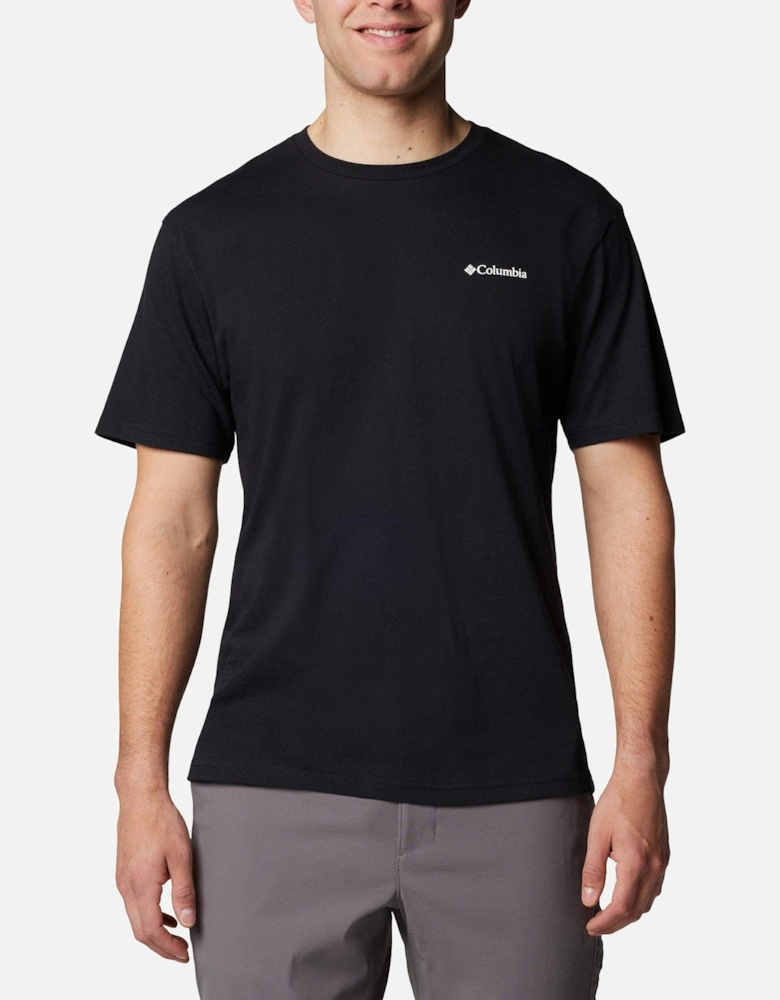 Men's North Cascades Short Sleeve T-Shirt - Black