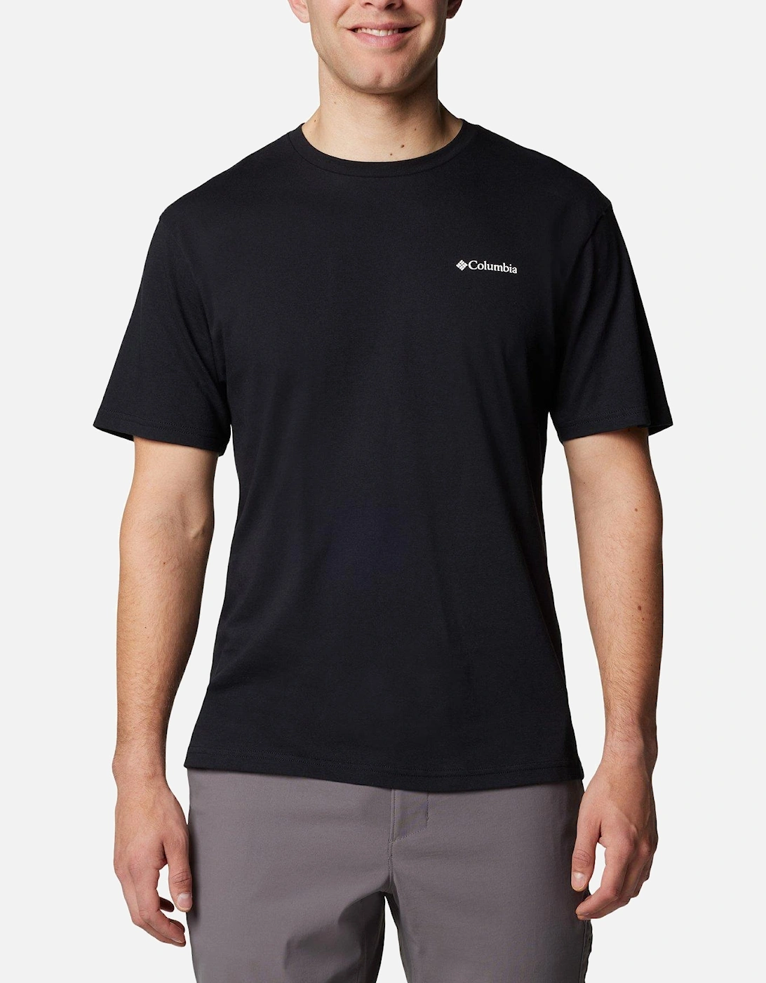 Men's North Cascades Short Sleeve T-Shirt - Black, 2 of 1