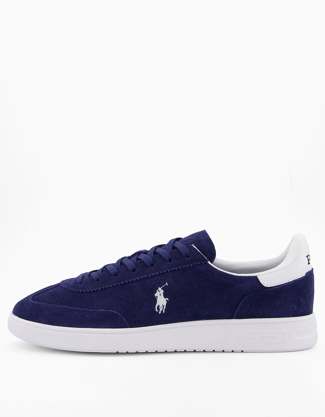 Heritage Court 110 Leather And Suede Trainers - Navy/White, 8 of 7