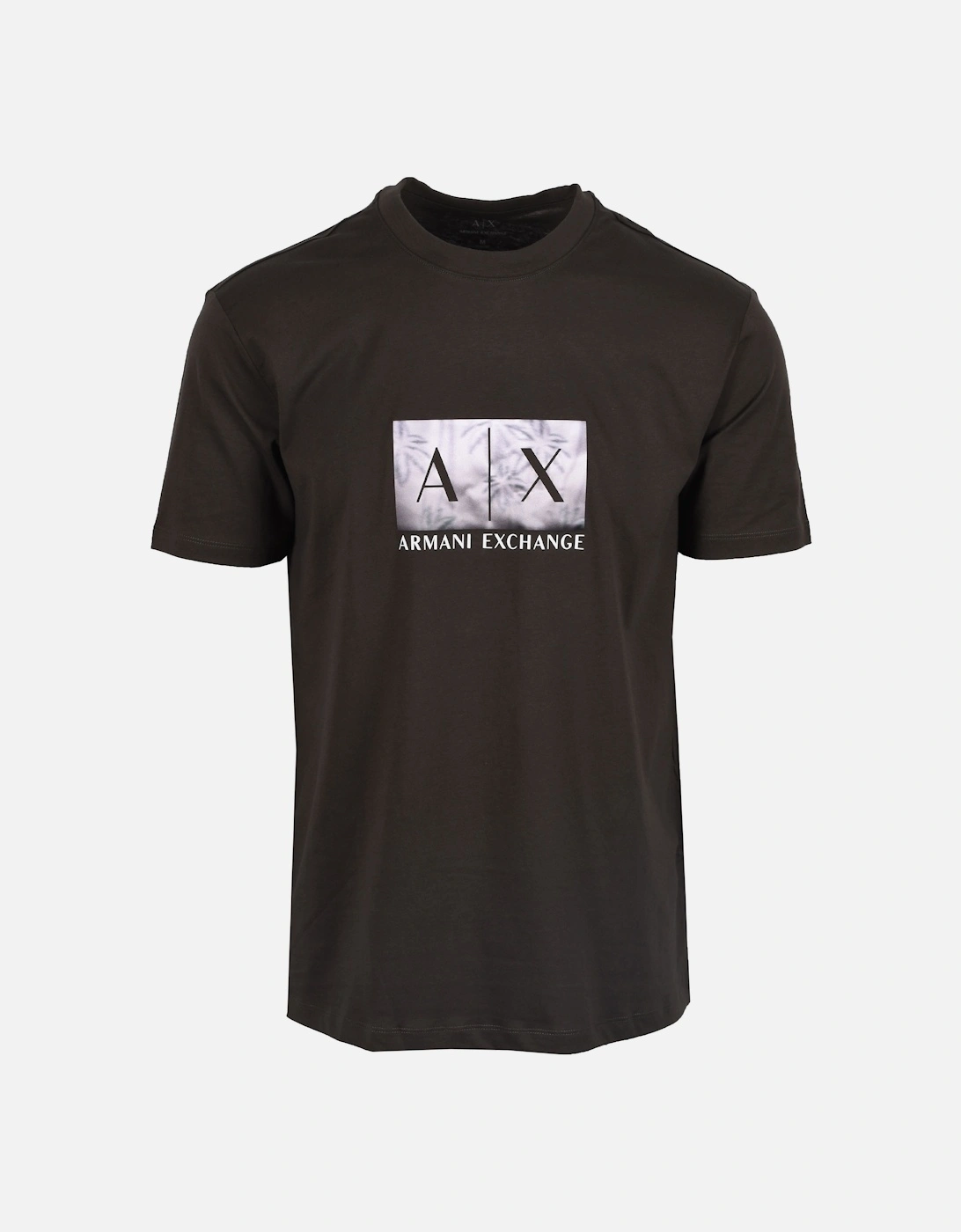 Men's Armani Exchange T Shirt Khaki - Green - Size: 42
