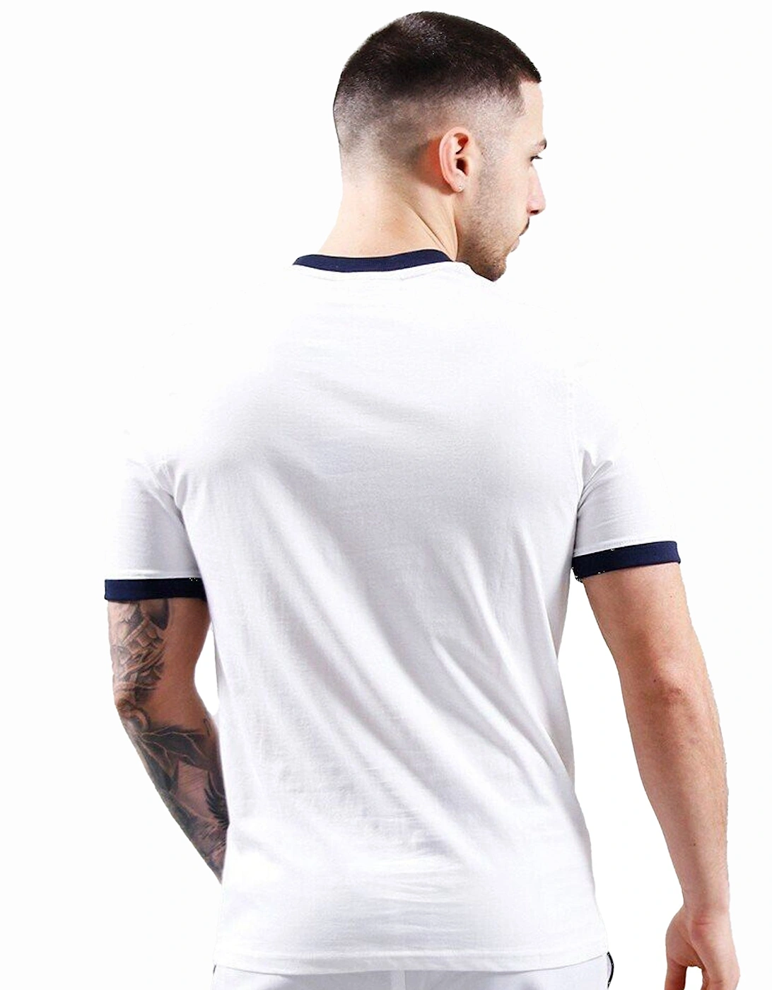 Marconi T-Shirt White/Navy