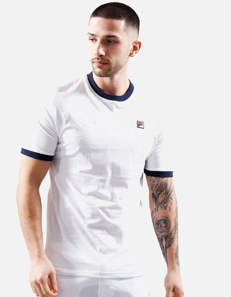 Marconi T-Shirt White/Navy