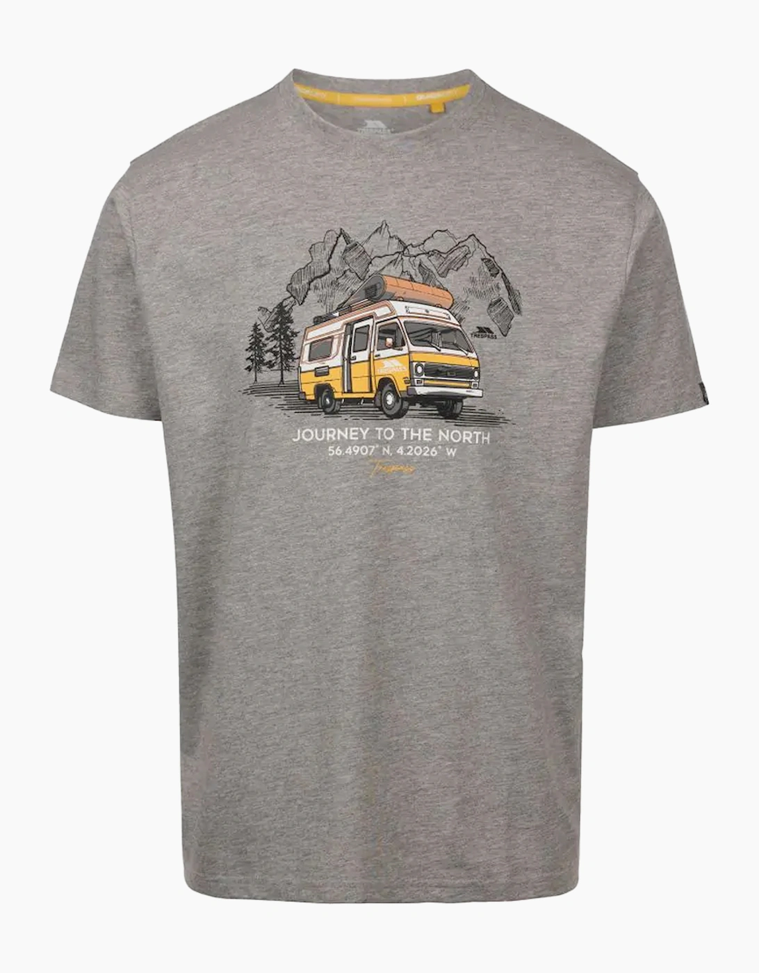 Trespass Men's Grey Tokso T-Shirt - Size: 40