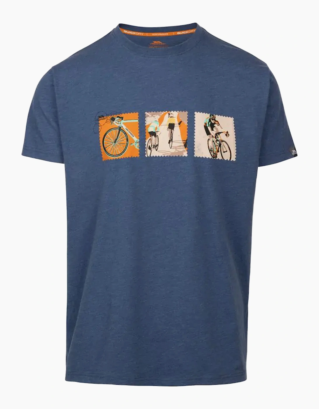 Men's Trespass Mens Kooten T-Shirt - Navy - Size: 36