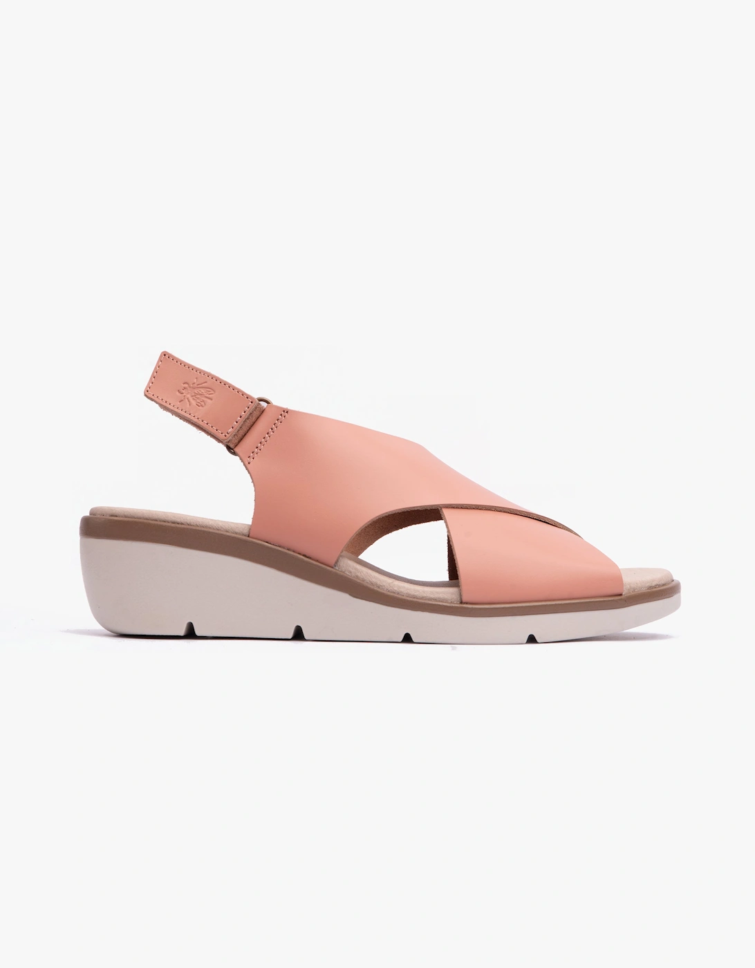 Fly London Women's Pink Nabi058fly Sandals Nude - Size: 6