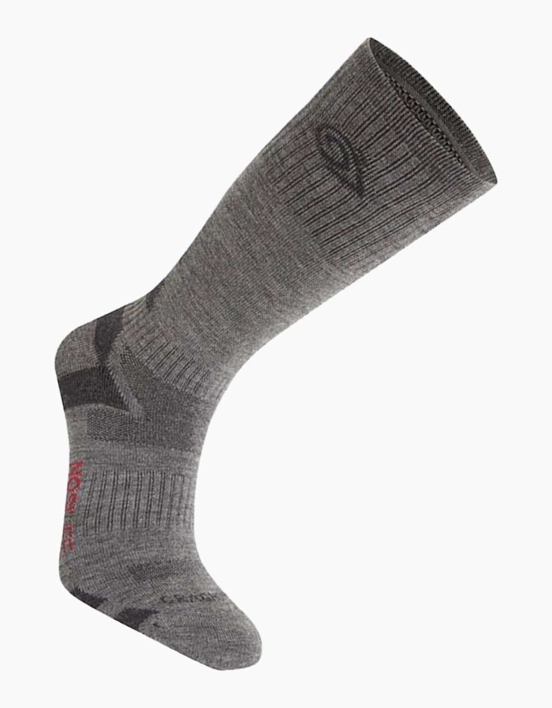 Craghoppers Unisex Grey Adult Wool Blend Insect Repellent Advent Socks - Size 3/3.5/4/4.5/5/3.5/4/4.5/5/3
