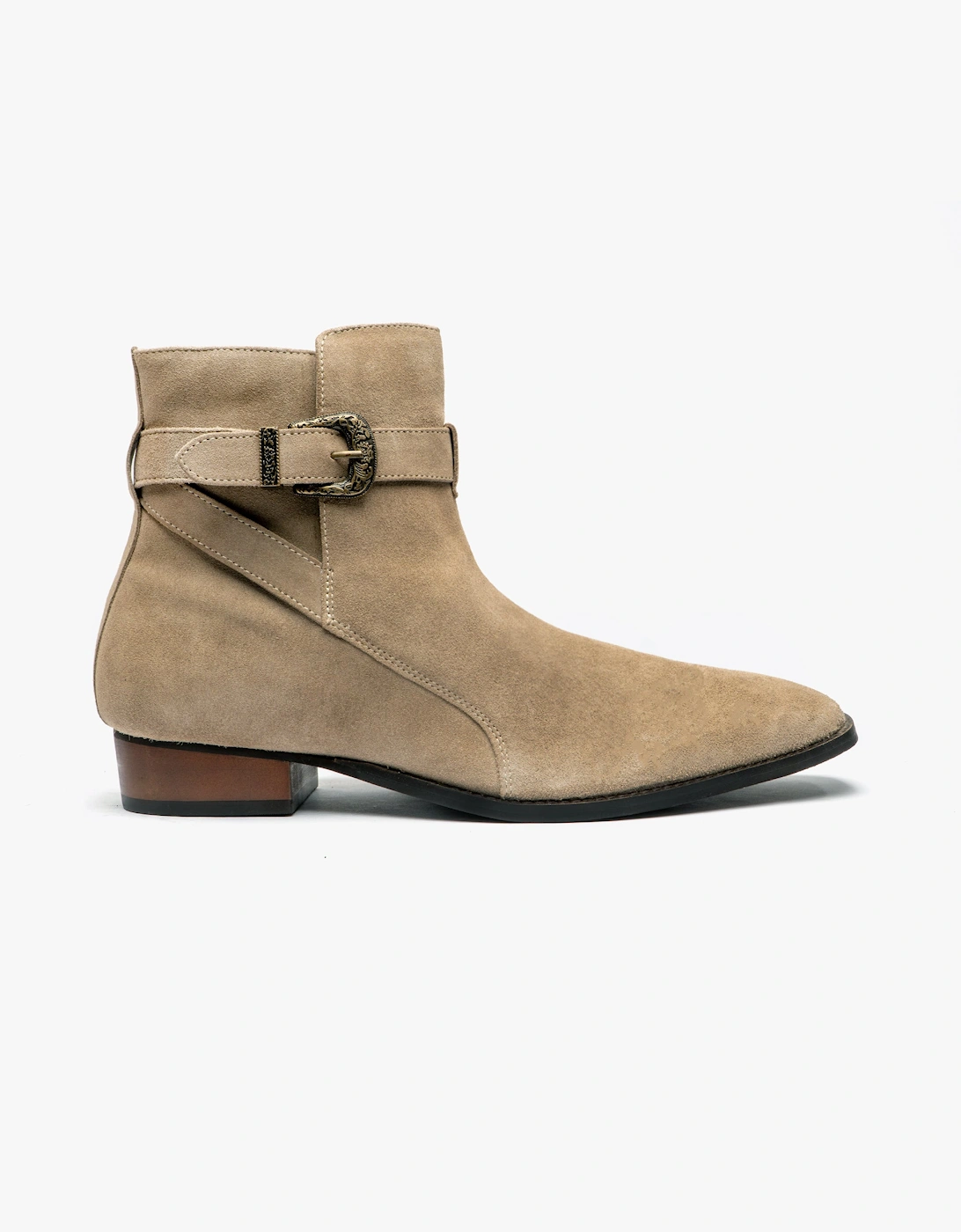 Men's Club Cubano Ricardo Mens Boots Sand - Cream - Size: 7