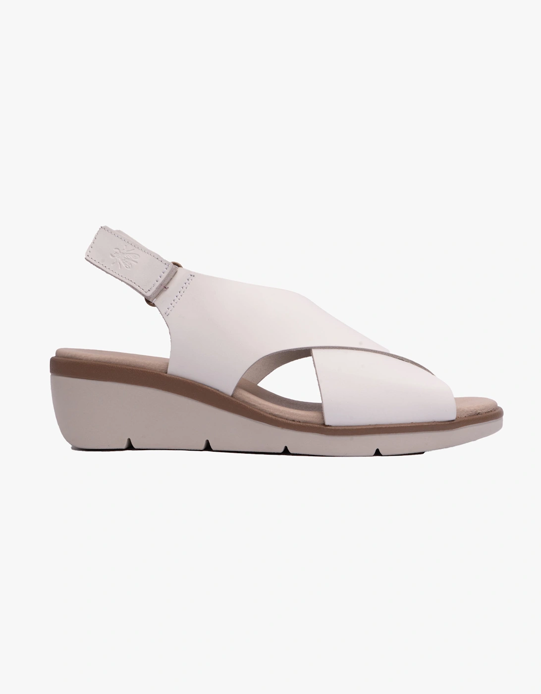 Women's Fly London NABI058FLY Womens Sandals White - Size: 8