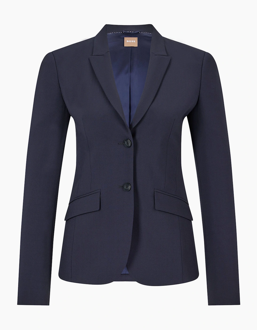Hugo Boss Women's Julea Blazer Jacket - Blue - Size: 16