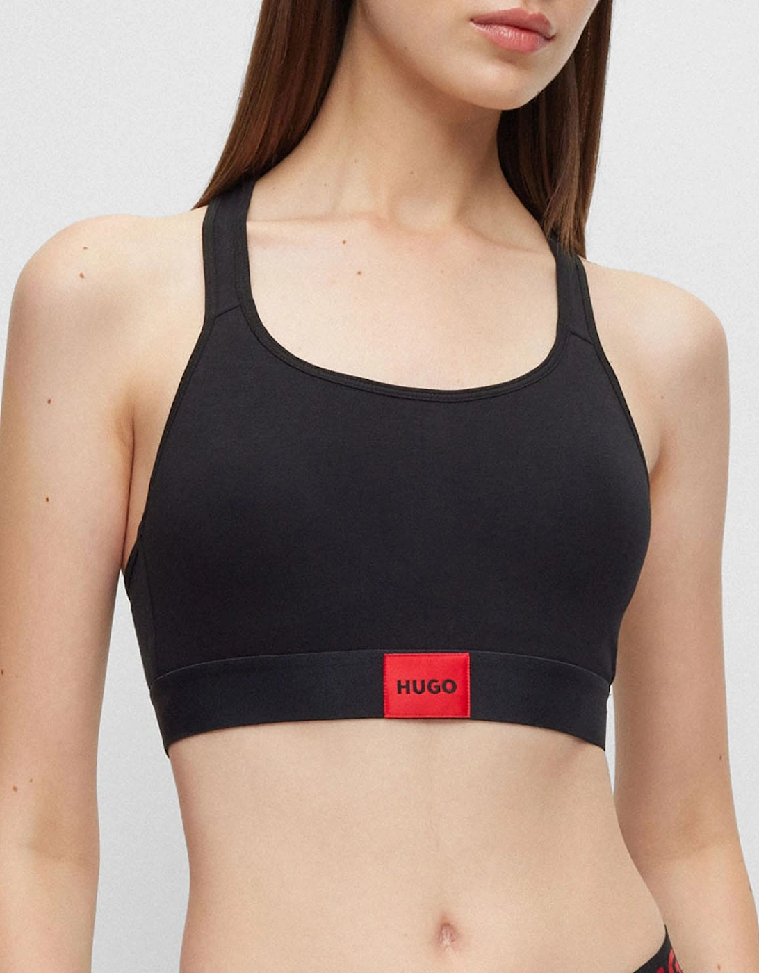 Hugo Boss Women's Black Red Label Padded Bralette - - : Xl
