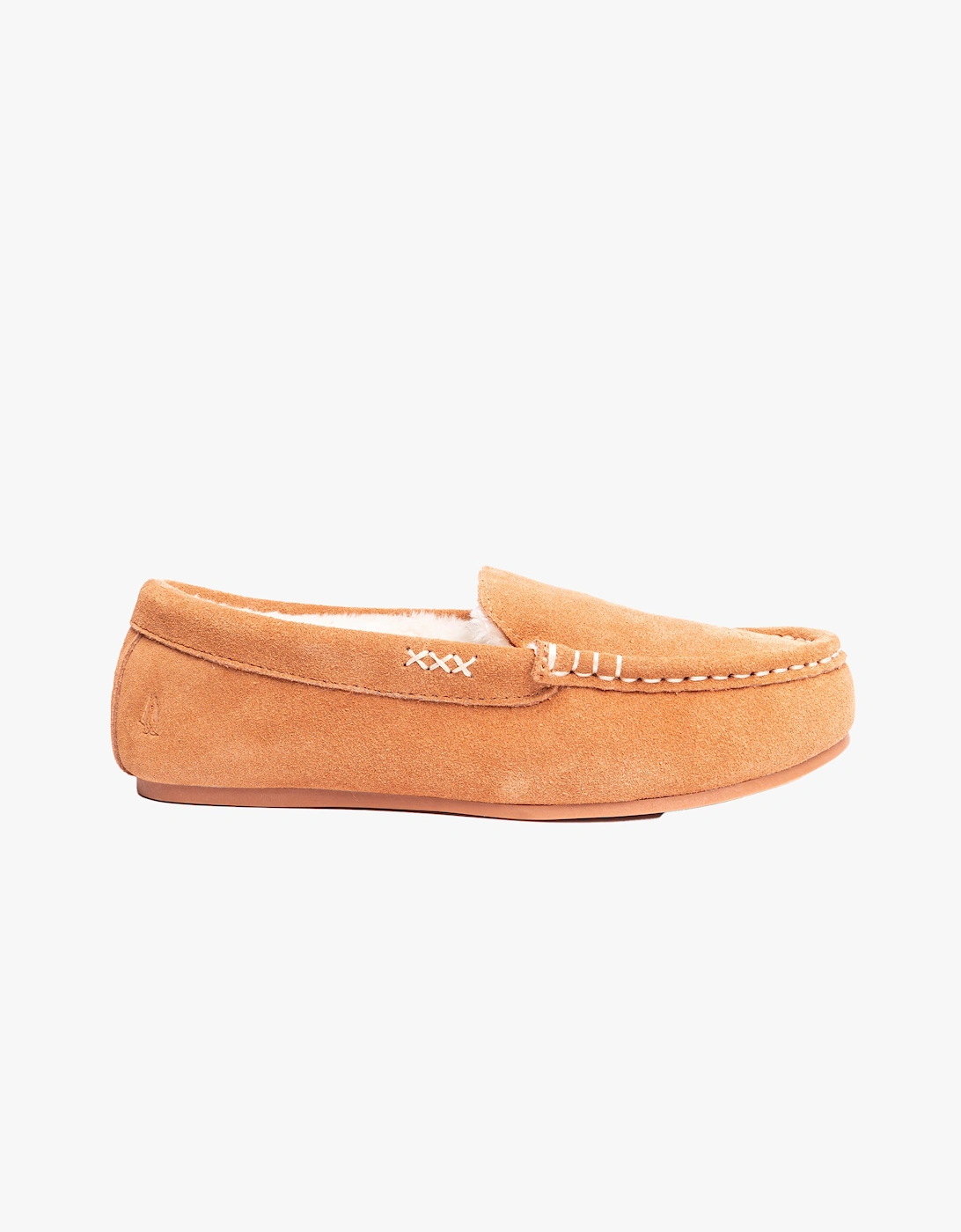 Hush Puppies Women's Hush Puppies ANNIE MOCASSIN Classic Womens Slippers Tan - Brown