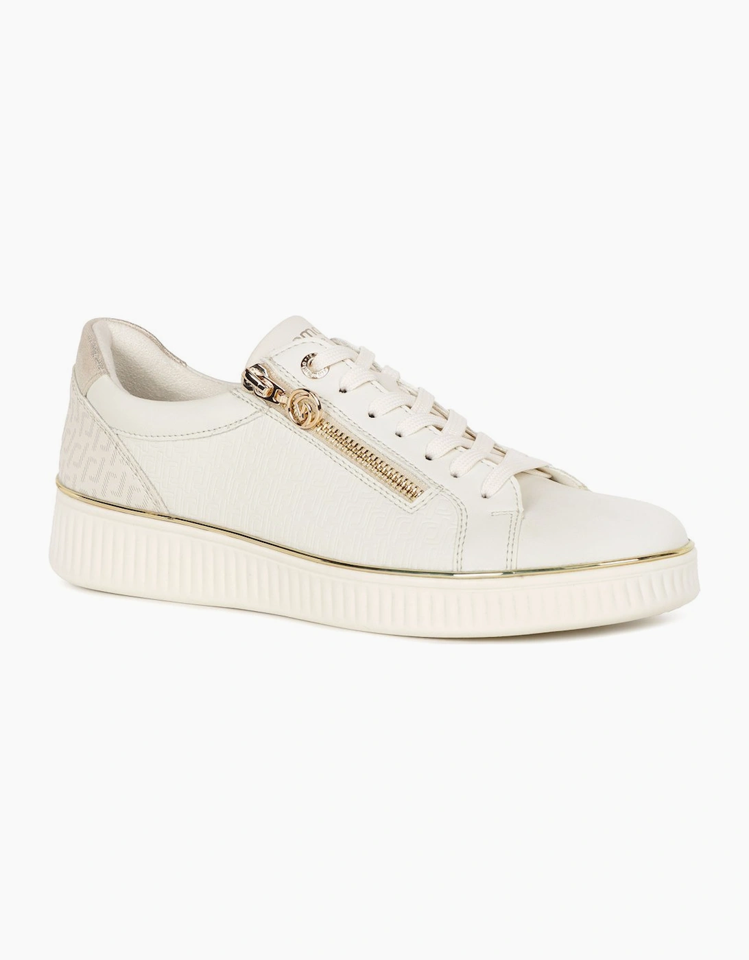 Remonte Women's Patter Womens Trainers - White - Size: 6.5