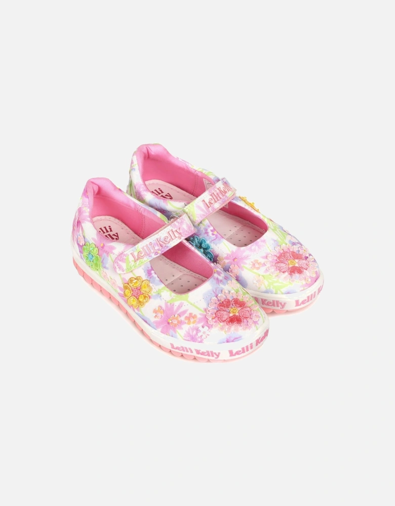 Eloise Dolly Girls Infant Canvas Shoes