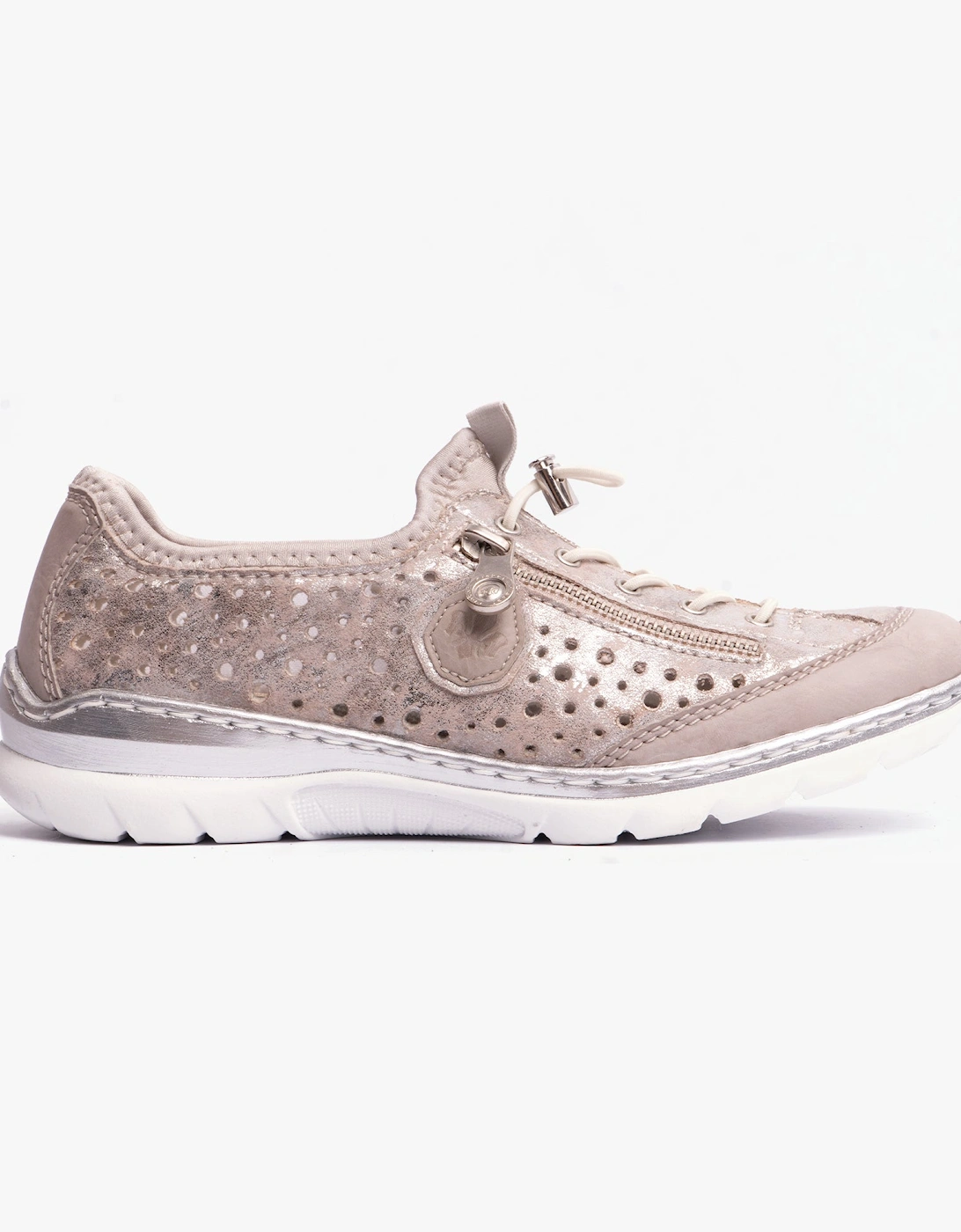 Rieker Women's Rieker L32P6 Womens Casual Shoes Metallic - Silver