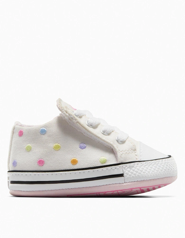 Kids Chuck Taylor All Star Cribster Canvas Ox Trainers - White