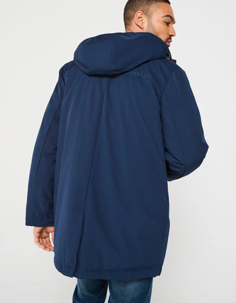 Soft Shell Tech Parka - Navy