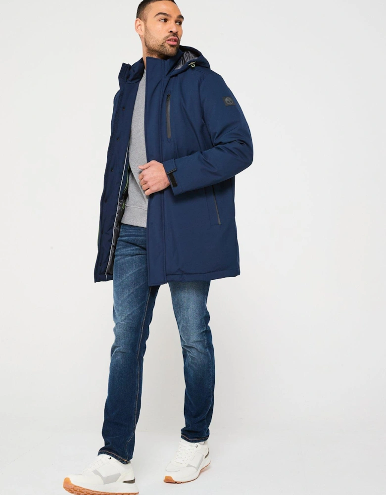 Soft Shell Tech Parka - Navy
