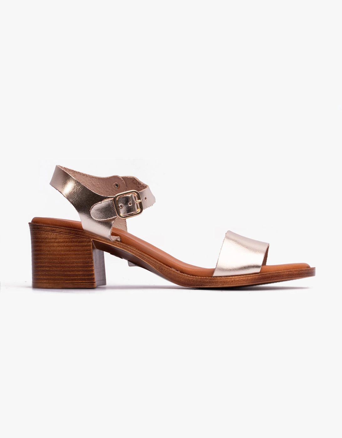 Women's Hush Puppies GABBY Womens Sandals Gold - Size: 7