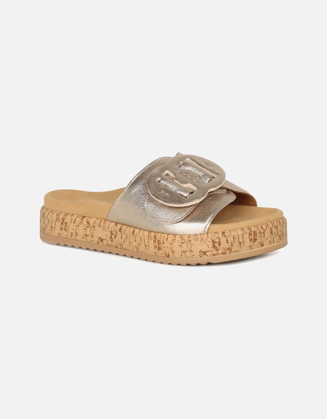Gabor Women's Kirby Womens Mule Sandals - Gold - Size: 3.5