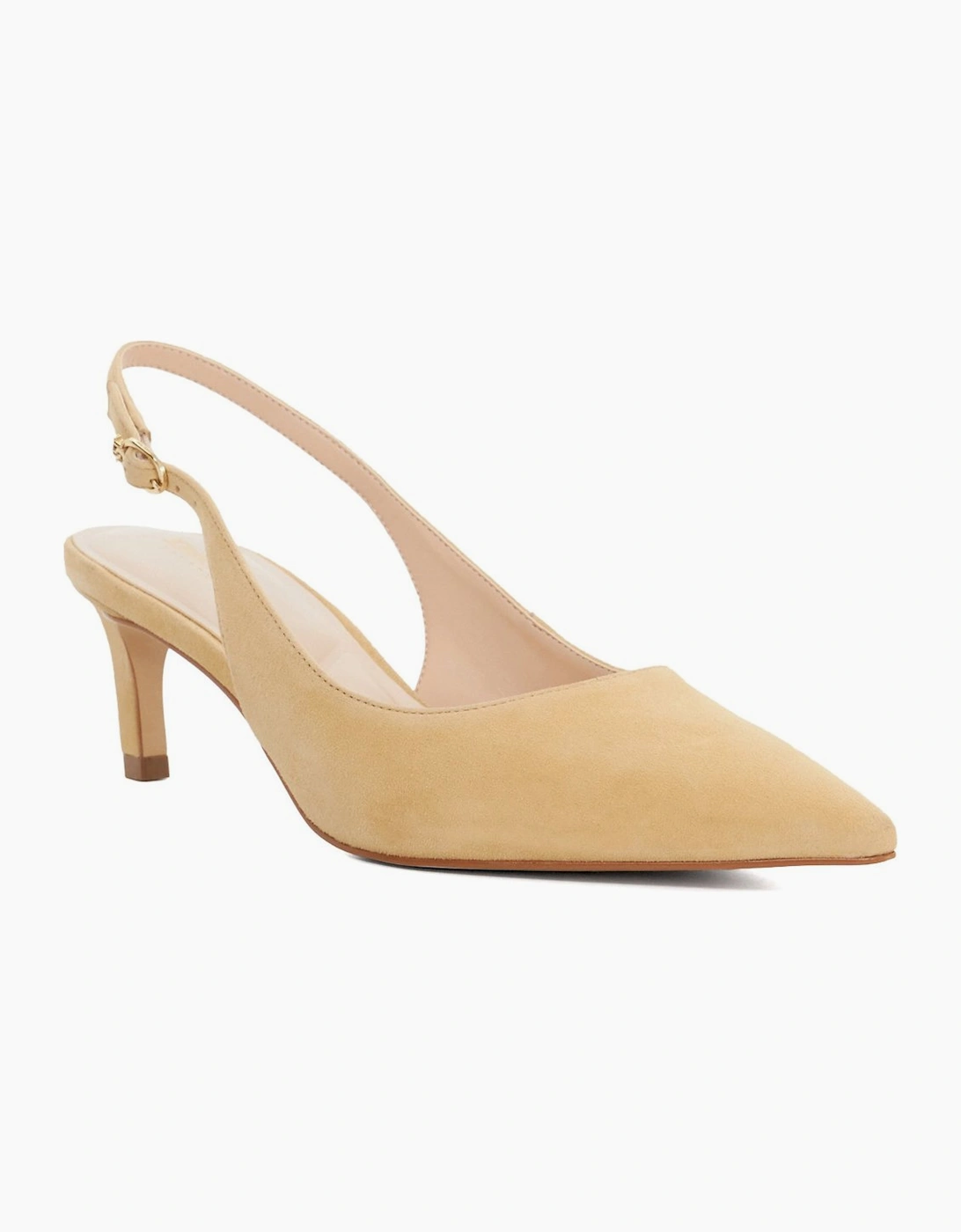 Dune London Women's Celinna Womens Court Shoes - Tan - Size: 4