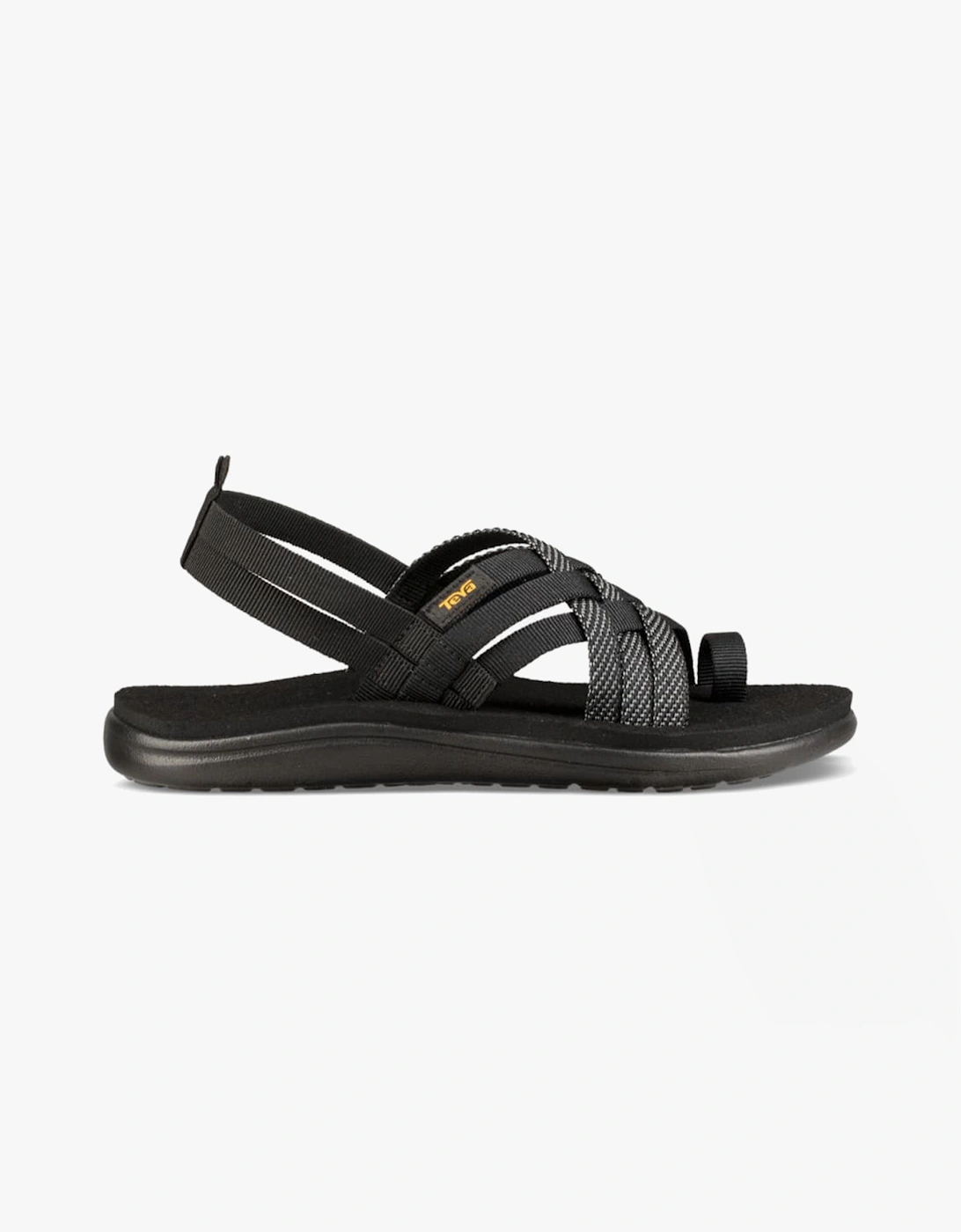 Women's Teva VOYA STRAPPY Womens Sandals Hera Black - Size: 3