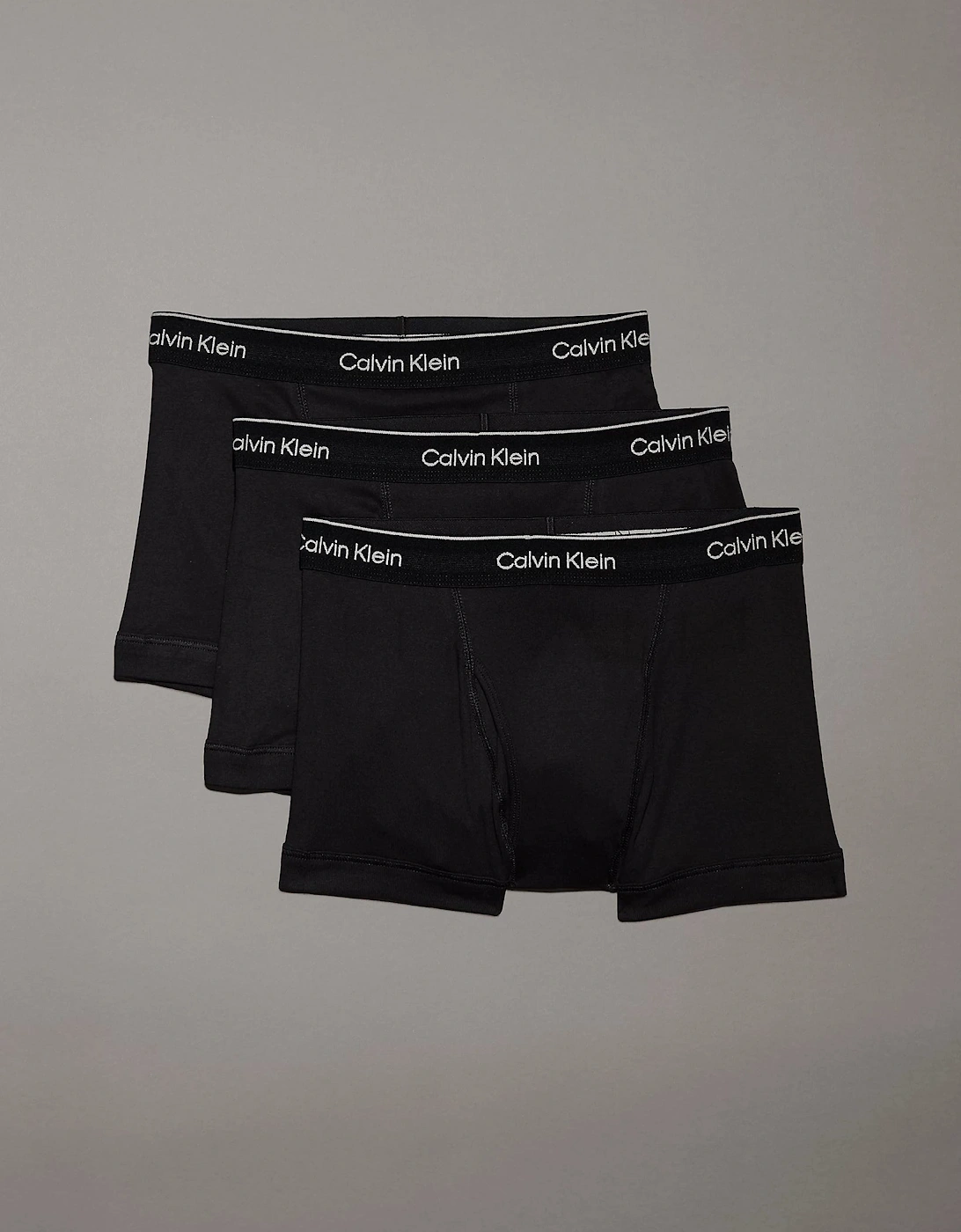 COTTON CLASSICS Mens 3 Pack Trunks Black, 5 of 4