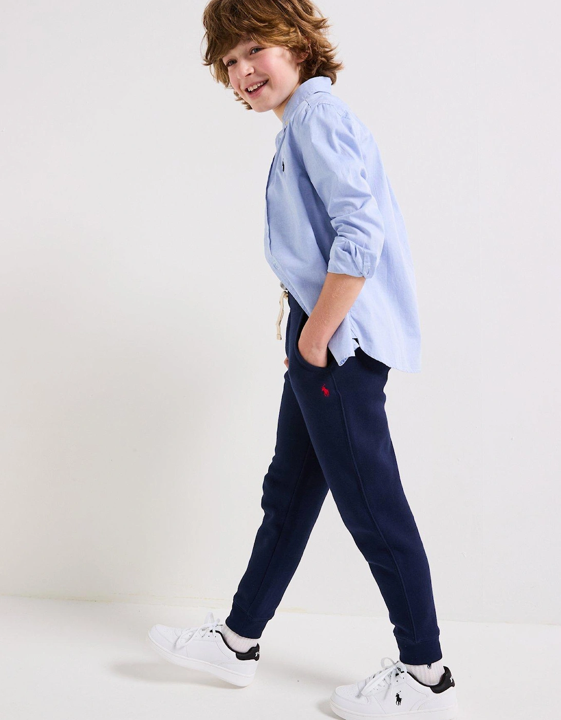 Boys Classic Joggers - Navy, 2 of 1