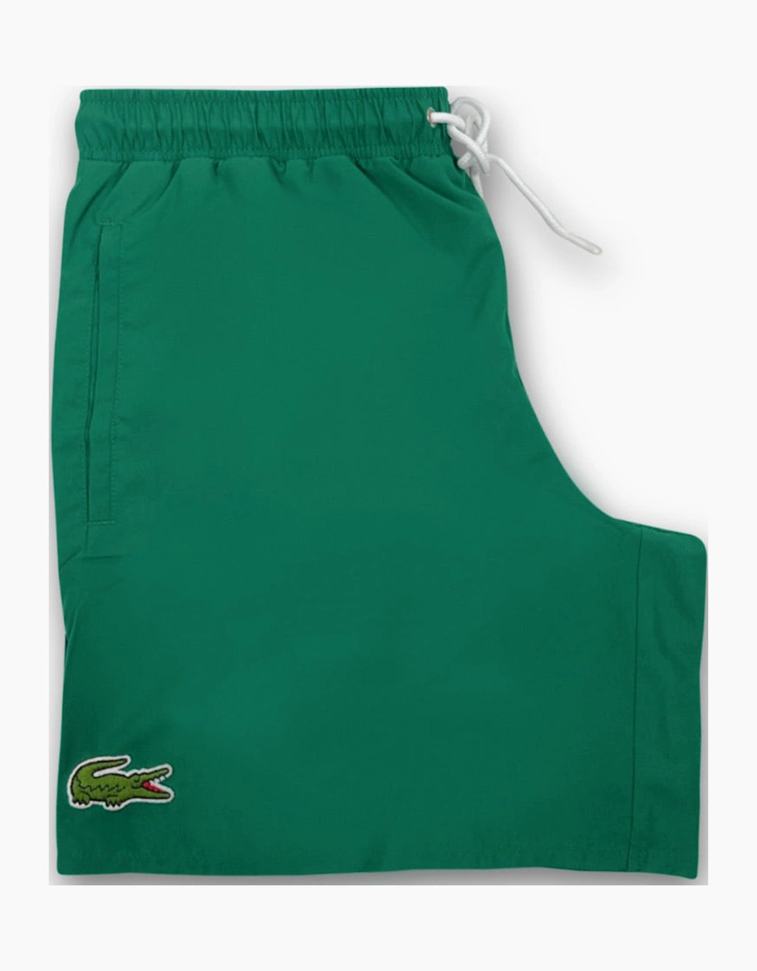Men's Men's Lacoste Green Tonal Eco Swim Shorts - Size: 33/32/32