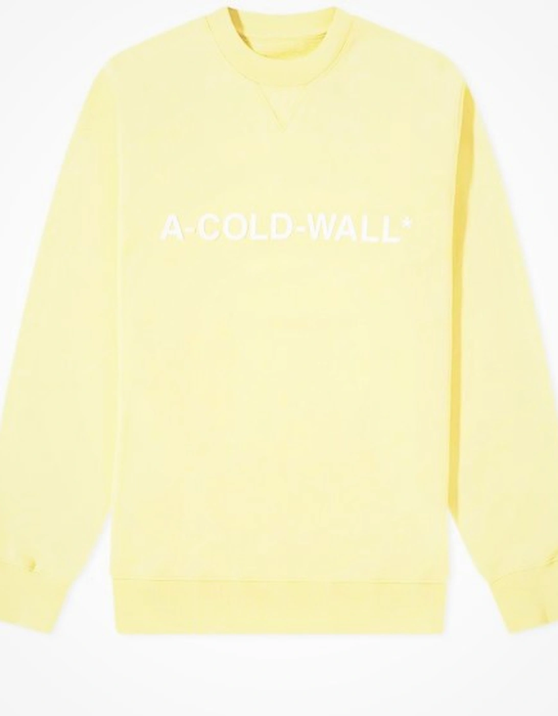 A-Cold-Wall* A-Cold-Wall* Men's Essential Crew - Flaxen Beige - Yellow