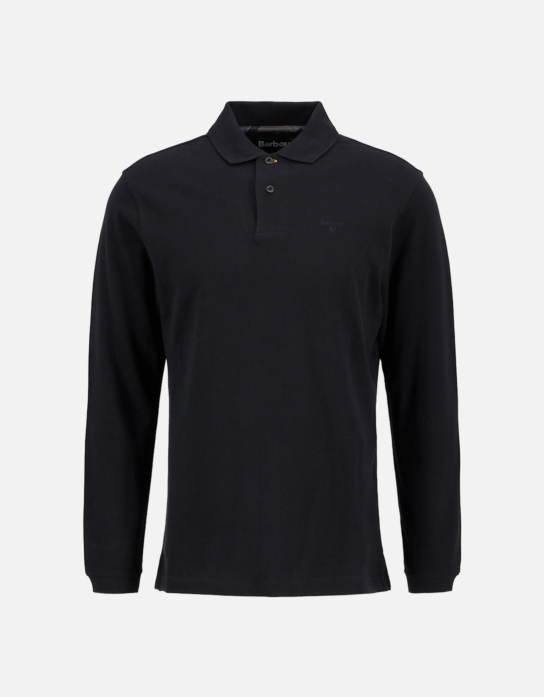 Sports Mens Long Sleeve Polo Shirt