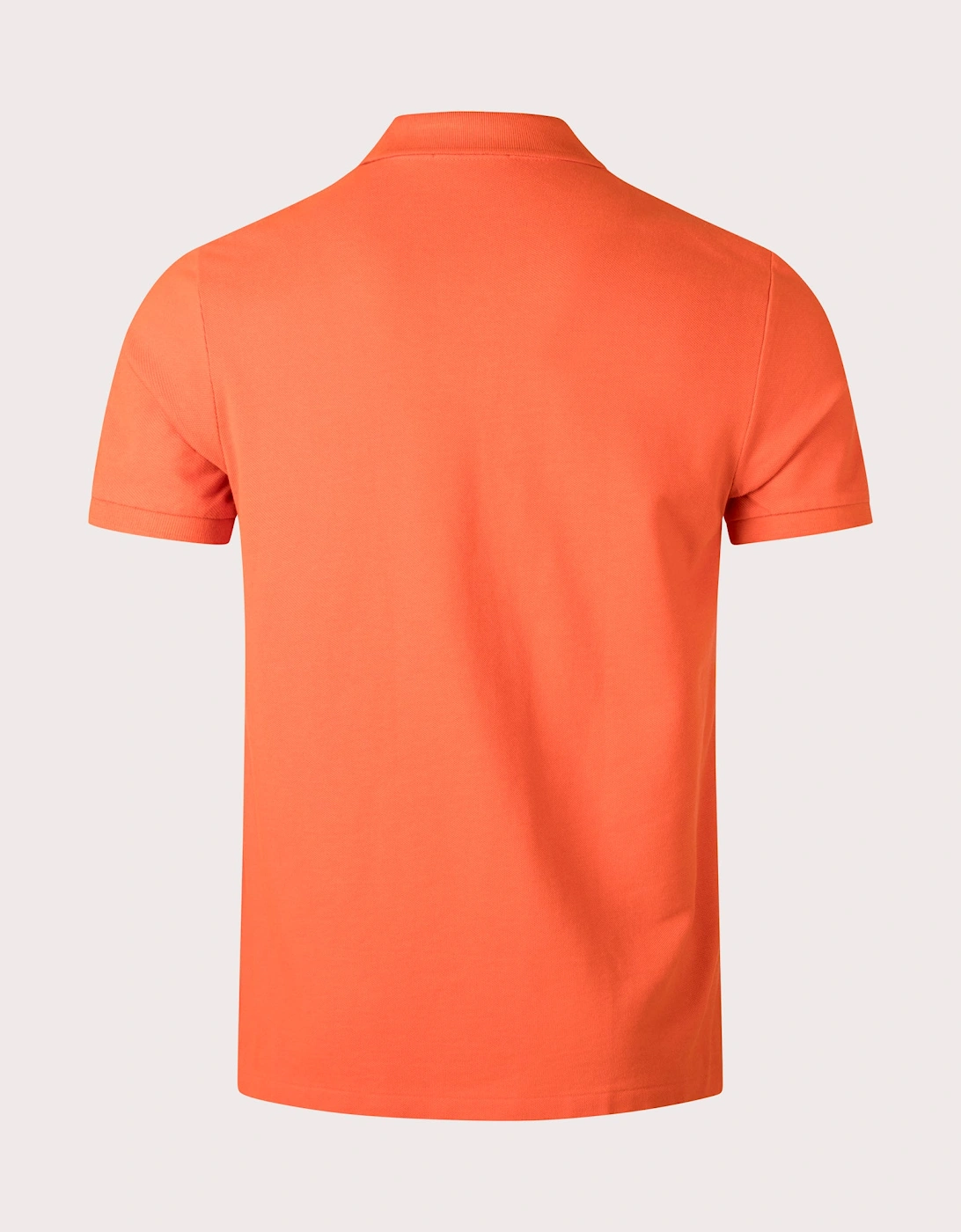 Custom Slim Fit Mesh Polo Shirt