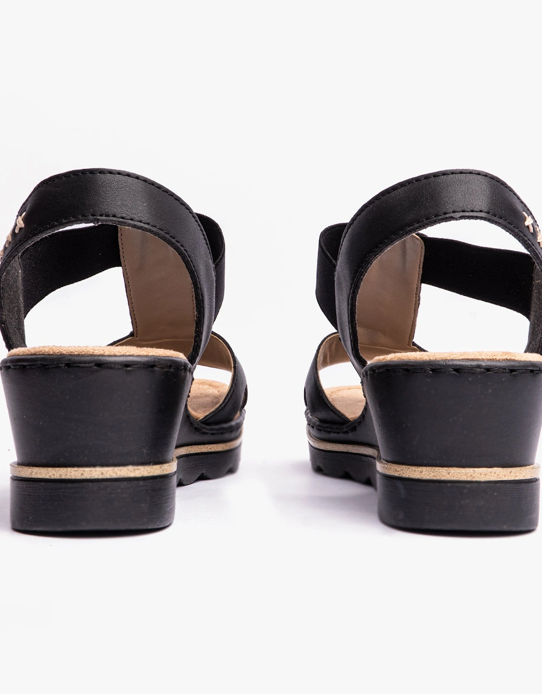 67498-00 Womens Sandals Black