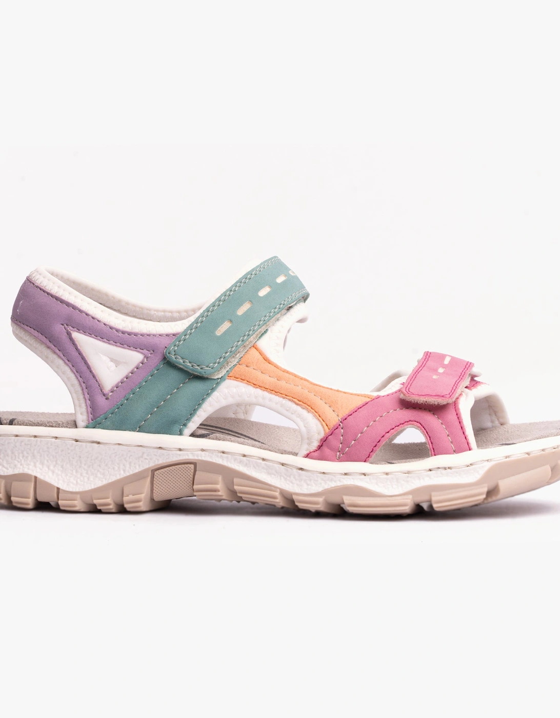 Rieker Women's Multi 68866 Hiking & Trail Sandals - Size: 4