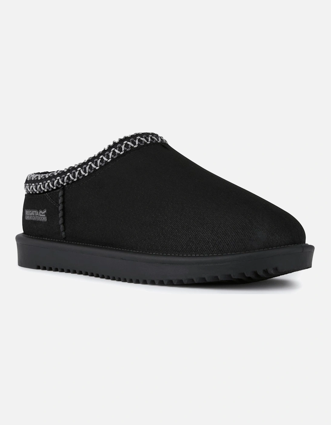 Regatta Women's Black Risley Fur Lined Waterproof Flat Mules - - : 6 Size 6 Uk