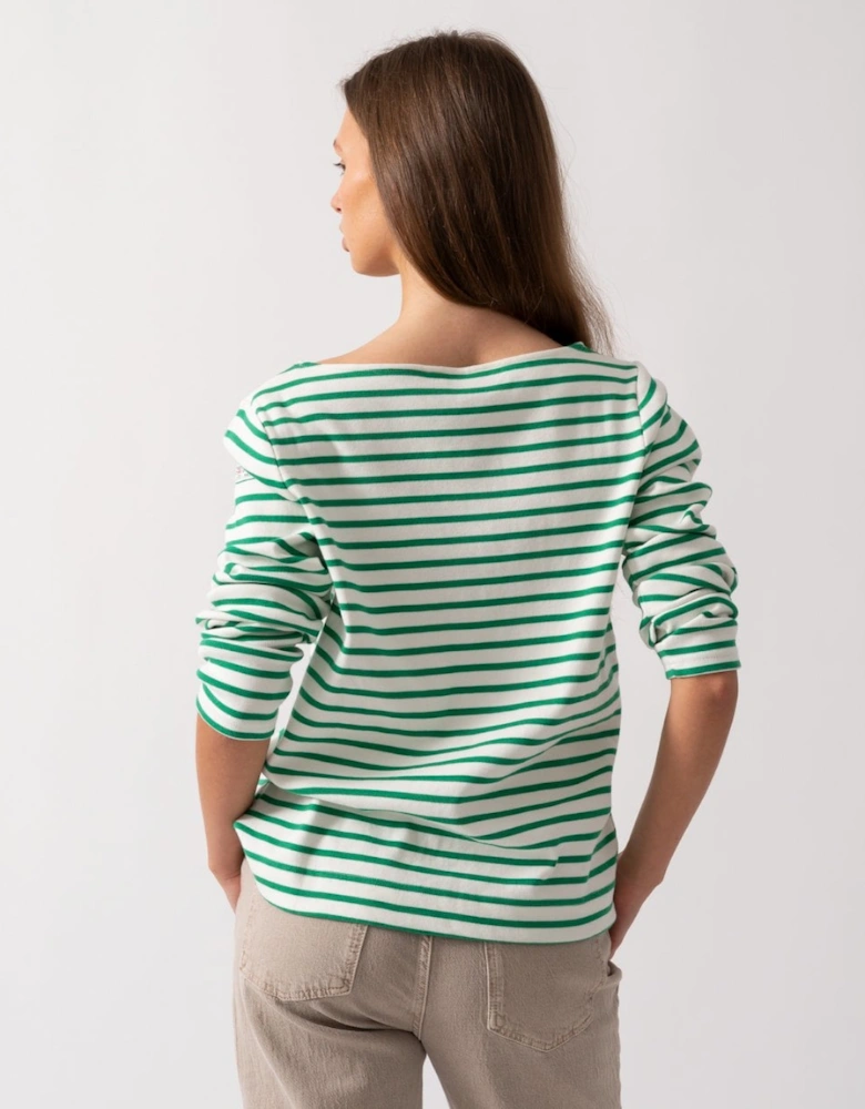Harbour Womens Broad Stripe Breton Top