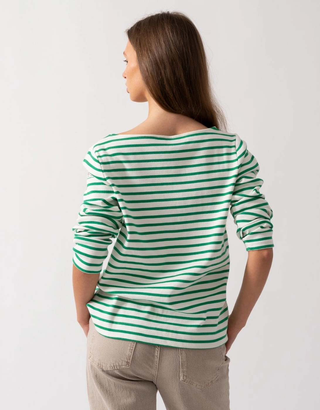 Harbour Womens Broad Stripe Breton Top