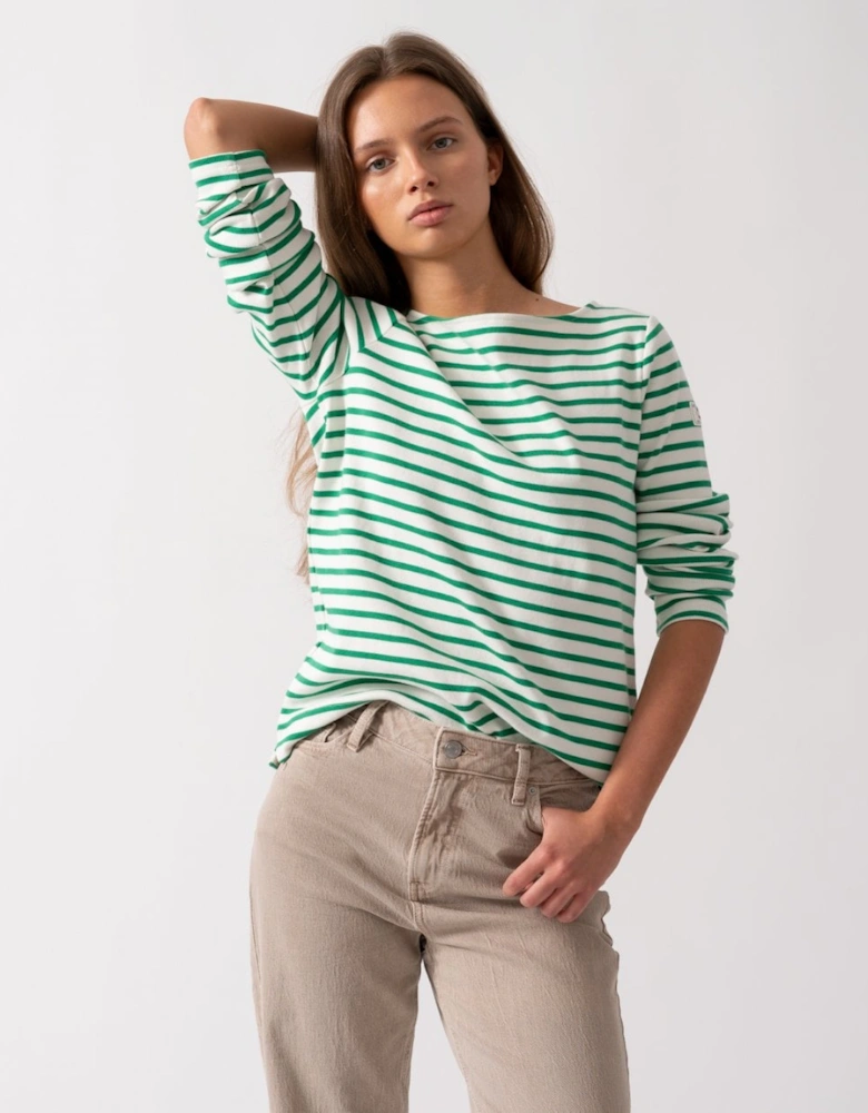 Harbour Womens Broad Stripe Breton Top