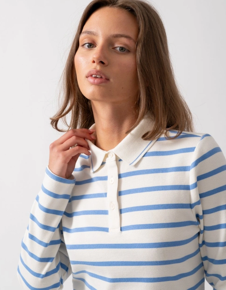 Fairfield Womens Ribbed Polo 224303