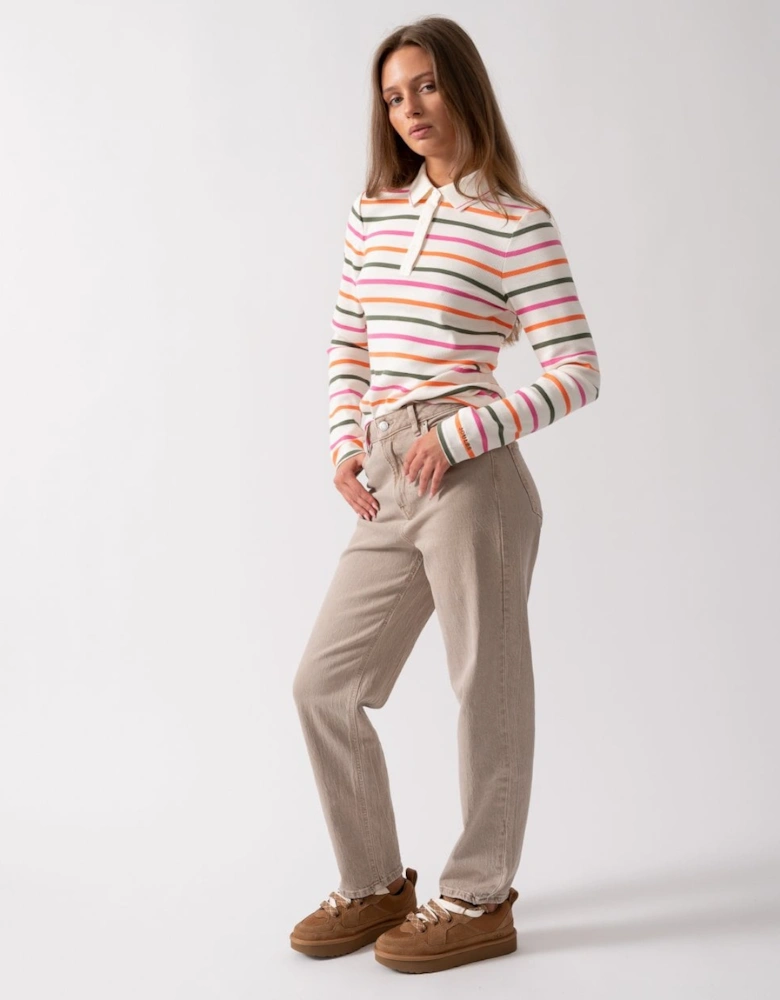 Fairfield Womens Ribbed Polo 224303
