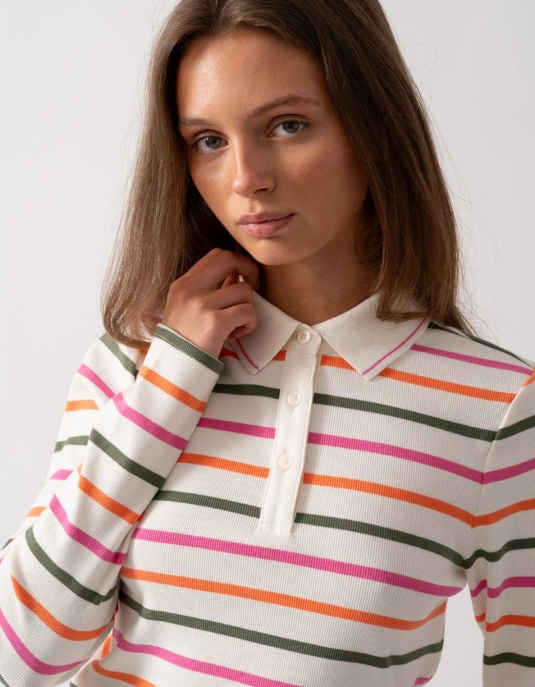 Fairfield Womens Ribbed Polo 224303