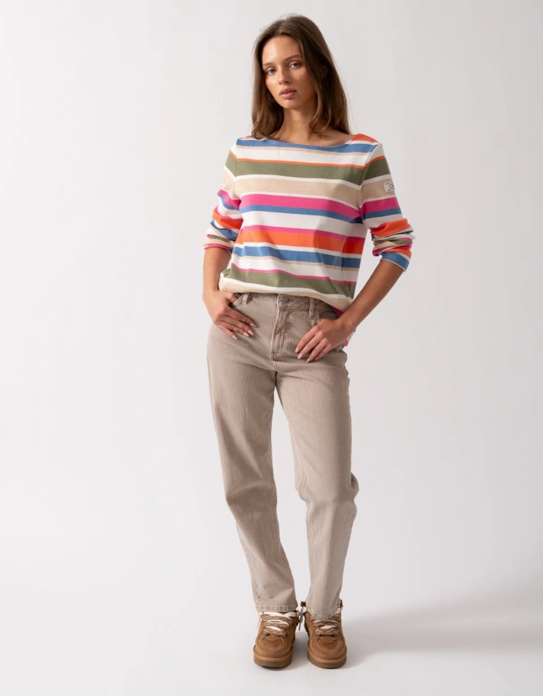 Harbour Womens Multi Stripe Top