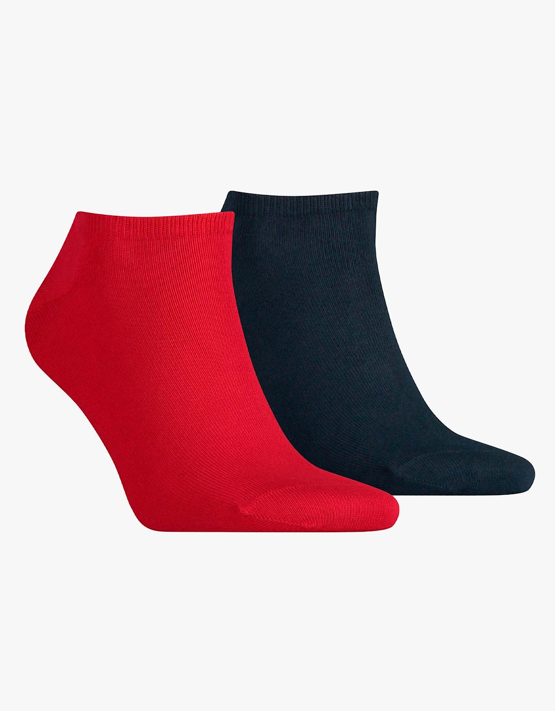 Tommy Hilfiger Men's Red 2 Pack Ankle Socks /Navy - : 6.5/7/8/7.5 Uk Size 6.5-8