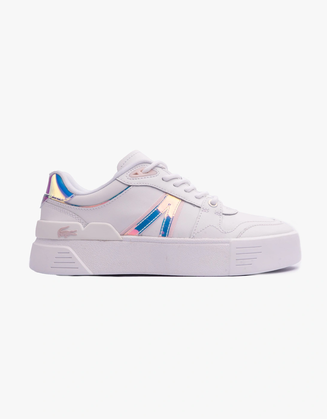 Lacoste Women's Lacoste L002 EVO 124 5 Womens Trainers White/Light Pink