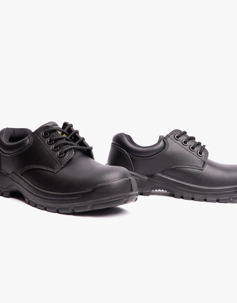 Amblers Safety FS38C Unisex Leather Safety Shoes Black