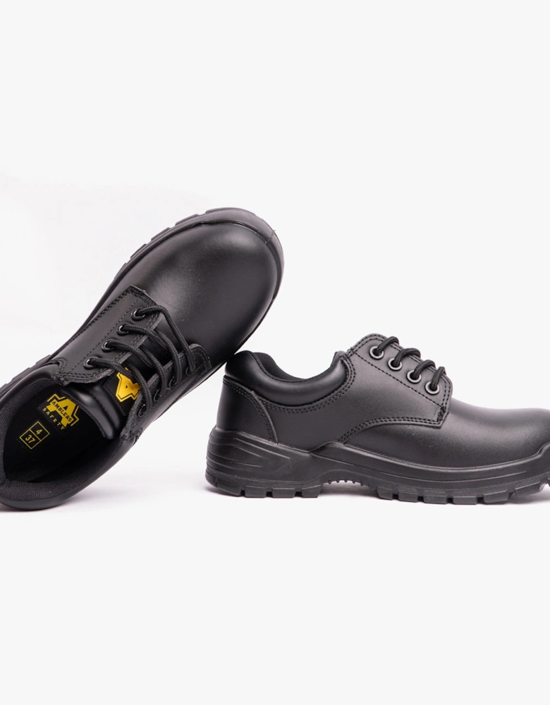 Amblers Safety FS38C Unisex Leather Safety Shoes Black
