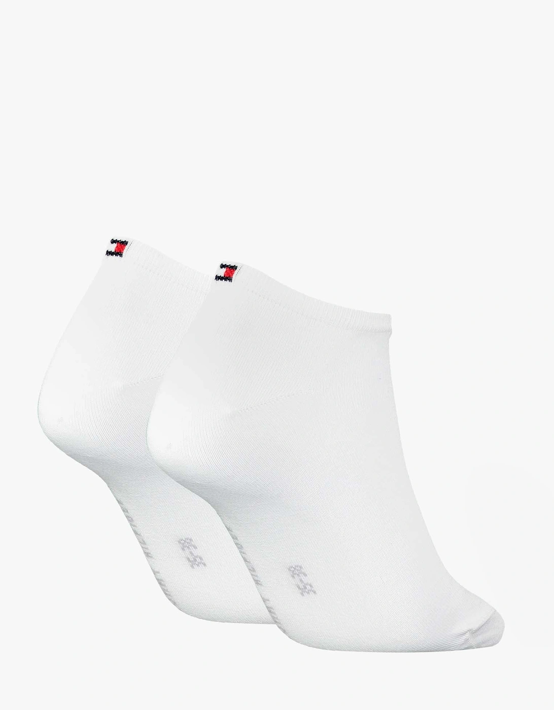 Women's Tommy Hilfiger 2 Pack Womens Trainer Socks White - Size: UK 2-5