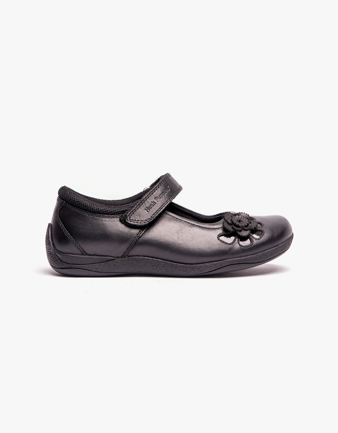Hush Puppies Girl's Hush Puppies JESSICA Girls School Shoes Black