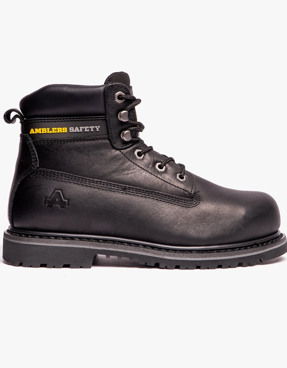 Amblers Safety FS9 Unisex Leather Safety Boots Black, 8 of 7