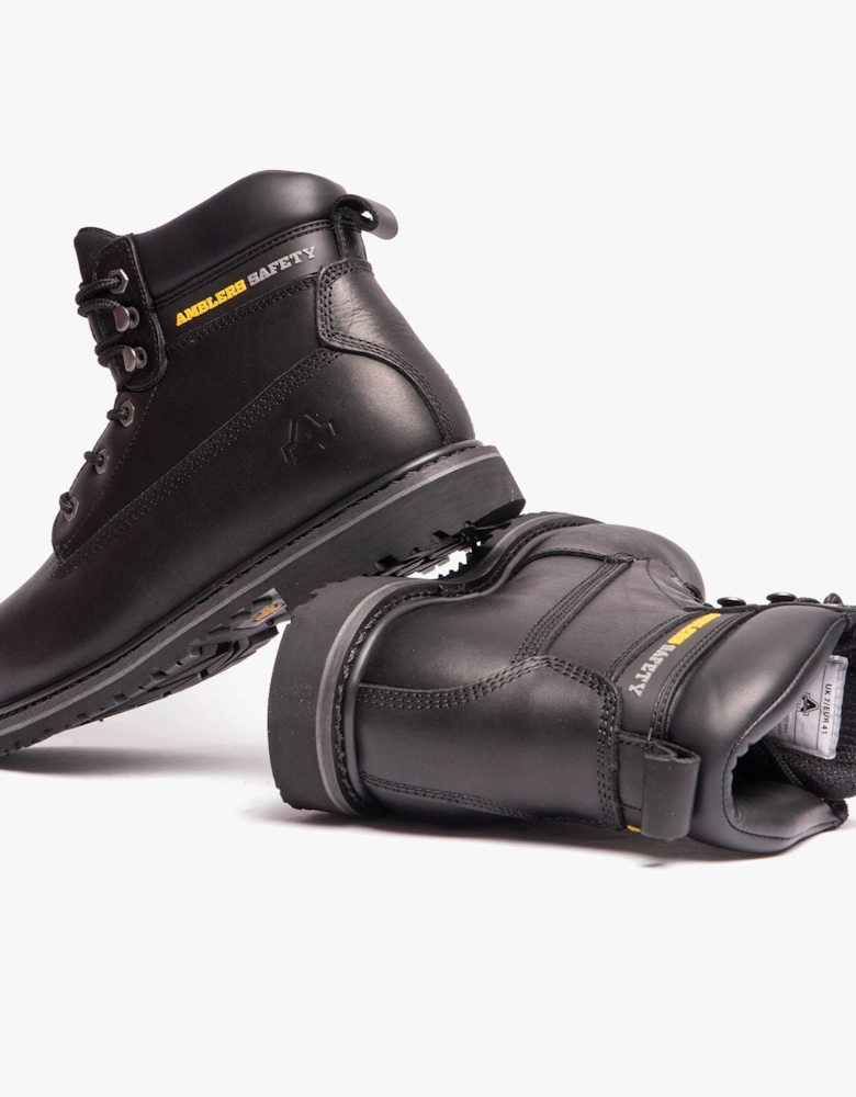Amblers Safety FS9 Unisex Leather Safety Boots Black